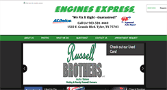 Desktop Screenshot of enginesexpress.com